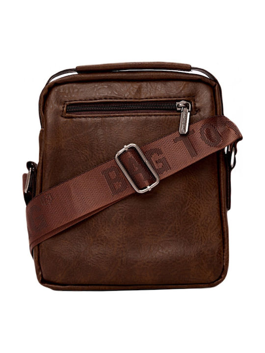 Herrentasche Schulter / Crossbody Braun