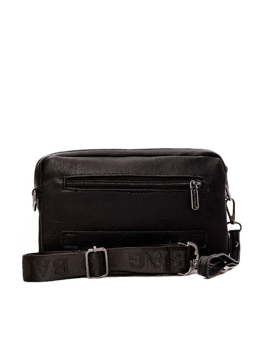 Herrentasche Schulter / Crossbody Schwarz