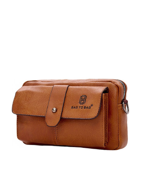 Men's Shoulder / Crossbody Bag Brown