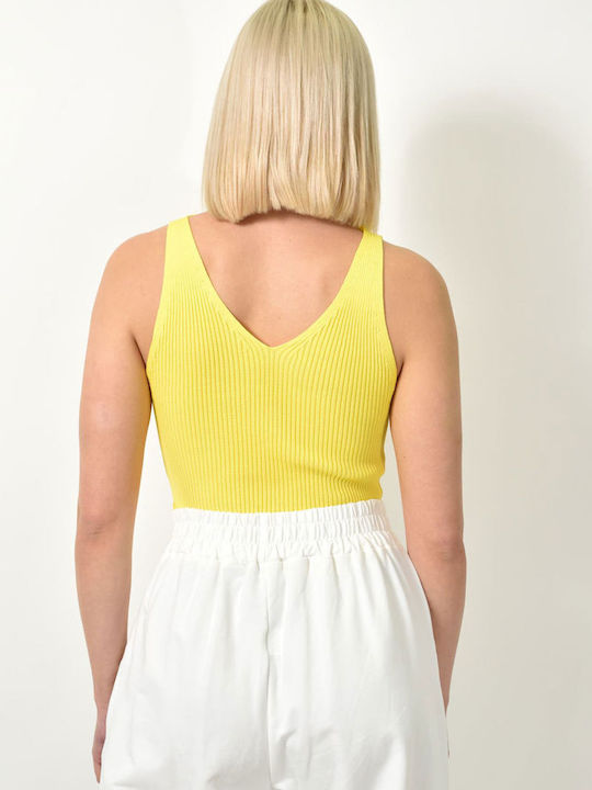 Potre Damen Bluse Yellow