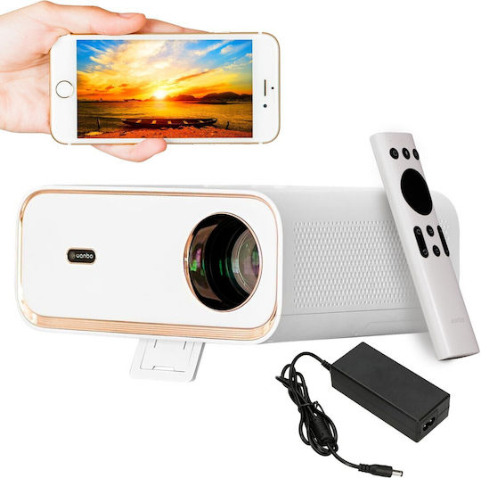 Wanbo X5 Projector LCD Full HD Λάμπας LED με Wi-Fi και Ενσωματωμένα Ηχεία