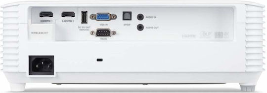 Acer H6805BDa 3D Projector DLP 4K Ultra HD Απλής Λάμπας με Wi-Fi και Ενσωματωμένα Ηχεία MR.JTB11.00S