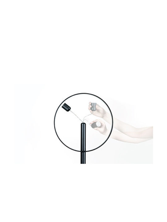 Allocacoc Dekorative Lampe Schwarz