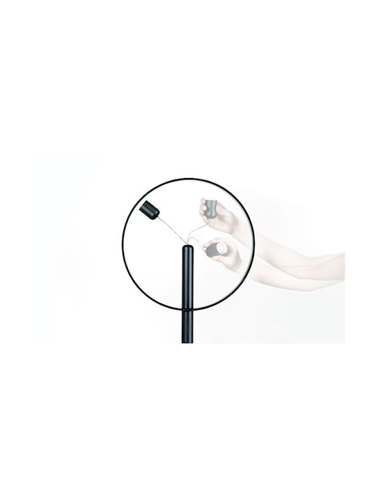 Allocacoc Dekorative Lampe Schwarz
