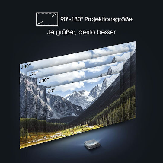 Hisense PX1-PRO 20010958 Projector DLP 4K Ultra HD Laser με Wi-Fi και Ενσωματωμένα Ηχεία