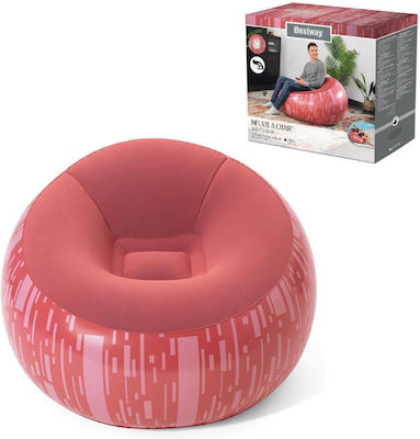 Bestway Inflatable Armchair 2 Persons Red 112cm.