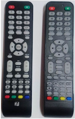 F&U Compatible Remote Control 11284 for Τηλεοράσεις F&U