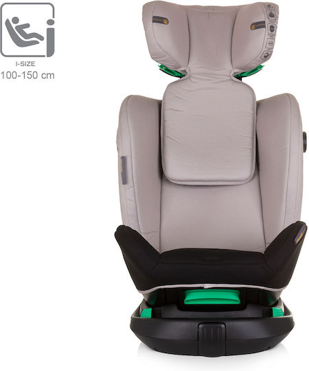 Chipolino Olympus Καθισματάκι Αυτοκινήτου i-Size με Isofix Macadamia