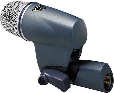 JTS Dynamic XLR Microphone NX 6 Shock Mounted/Clip On for Studio