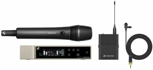 Sennheiser EW-D ME2/835-S Set Wireless Δυναμικό Microphone Πέτου, Χειρός, Ζώνης for Vocals R4-9