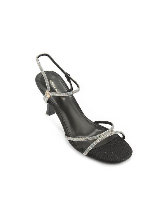 Fshoes Damen Sandalen in Schwarz Farbe