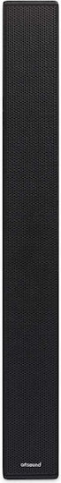 Artsound CLMN8B Παθητικό Επιτοίχιο Ηχείο 40W (Τεμάχιο) 7x7.5x57.8εκ. Μαύρο