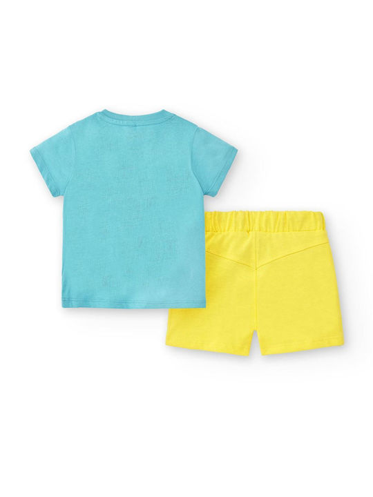 Tuc Tuc Kids Set with Shorts Summer 2pcs Green