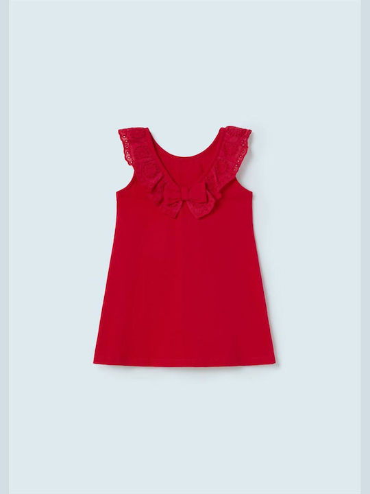 Mayoral Mädchen Kleid red