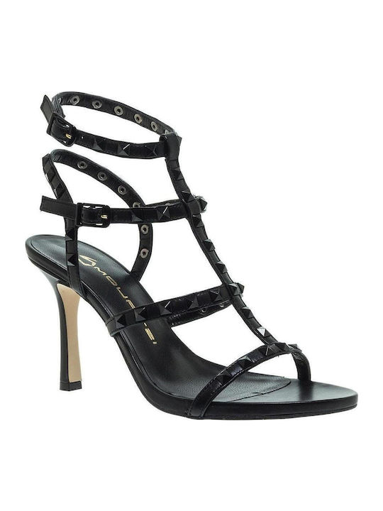 Leather Sandals Black