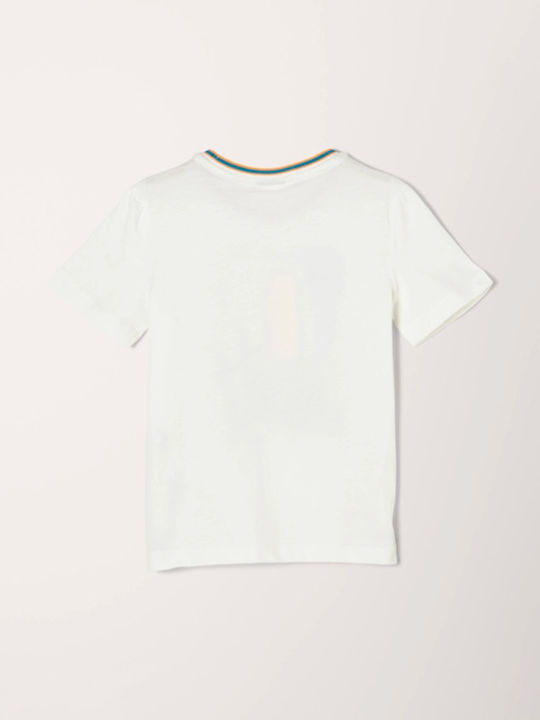 S.Oliver Kids Blouse Short Sleeve Ecru