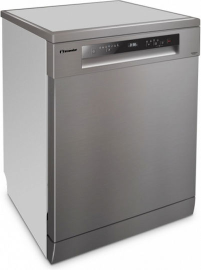 Inventor Freistehender Geschirrspüler für 14 Gedecke B60xH85cm Inox Clean Pro