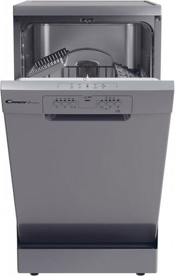 Candy Freistehender Geschirrspüler für 10 Gedecke B45xH85cm Inox
