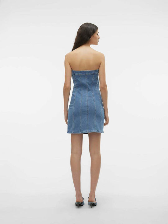 Vero Moda Mini Dress Denim Jean