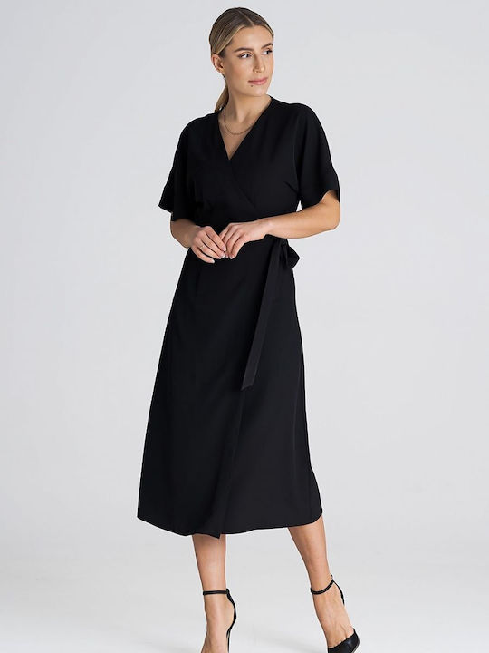 Figl Rochie Black