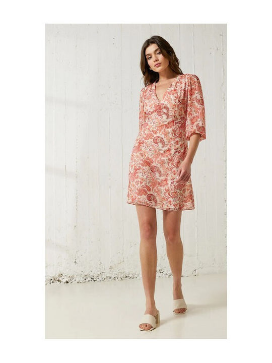 Enzzo Rochie Peach