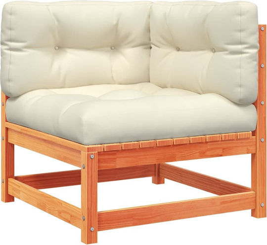 Garten- und Outdoor-Möbelsets 10 Stück Braune mit Kissen