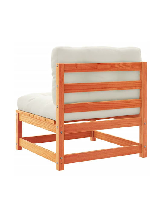 Garten- und Outdoor-Möbelsets 10 Stück Braune mit Kissen