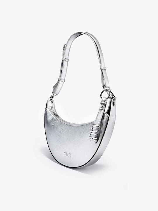 KALK Damen Tasche Crossbody Silber