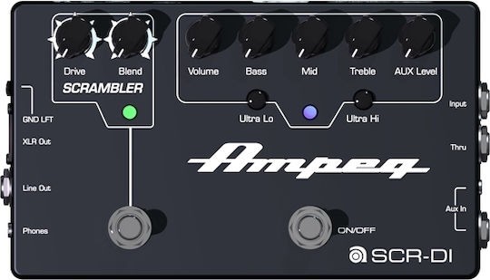 Ampeg Scrambler Bass Overdrive Πετάλι Effect Over­drive Ηλεκτρικού Μπάσου