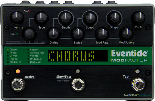 Eventide ModFactor Pedals Effect Modulation Electric Guitar, Electric Bass and Electroacoustic Instruments