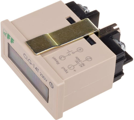 F&F Contor De Ore De Funcționare Pentru Panou Electric Analogic Monofazic CLG-14T