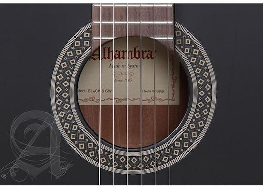 Alhambra Κλασική Κιθάρα 4/4 CW EZ Black