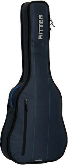 Ritter Dreadnought Evilard Case Acoustic Guitar Padded Blue