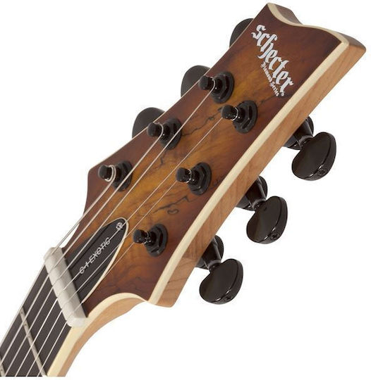 Schecter C-1 Ηλεκτρική Κιθάρα ST Style με HH Διάταξη Μαγνητών Satin Natural Vintage Burst