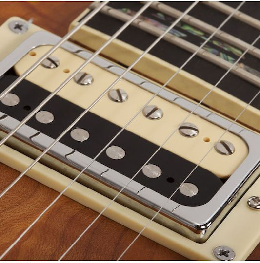 Schecter C-1 Ηλεκτρική Κιθάρα ST Style με HH Διάταξη Μαγνητών Satin Natural Vintage Burst