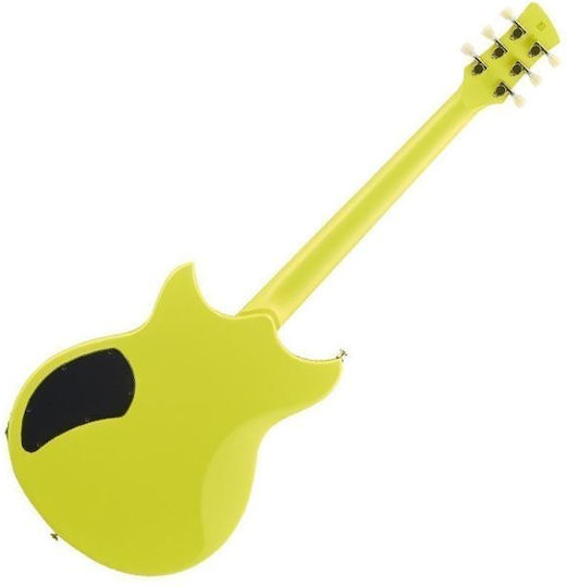 Yamaha Revstar RSE20 Electric Guitar SG with HH Pickup Configuration Neon Yellow with Case