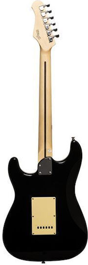 Stagg SES-30 Ηλεκτρική Κιθάρα ST Style με SSS Διάταξη Μαγνητών Black