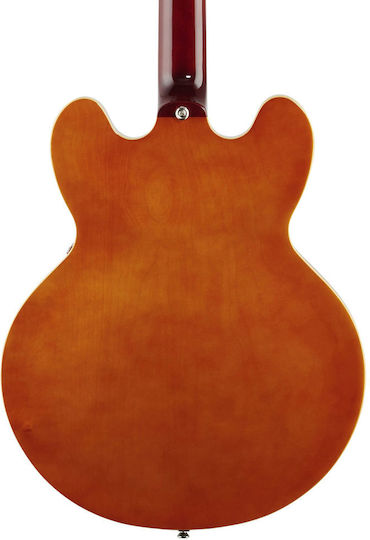 Epiphone Riviera Elektrische Gitarre ES mit HH Tonabnehmerkonfiguration Royal Tan