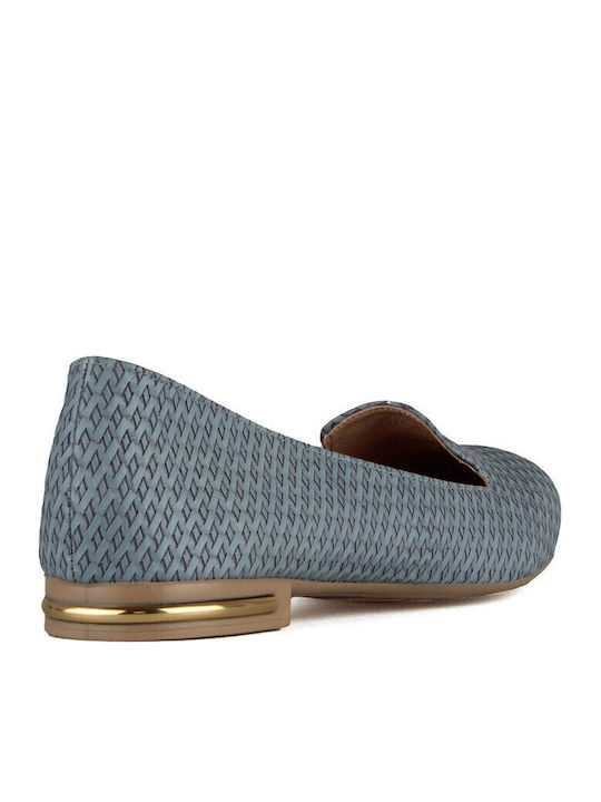 Damen Loafers in Blau Farbe