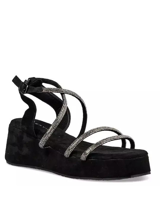 Envie Shoes Platforme dama Negre