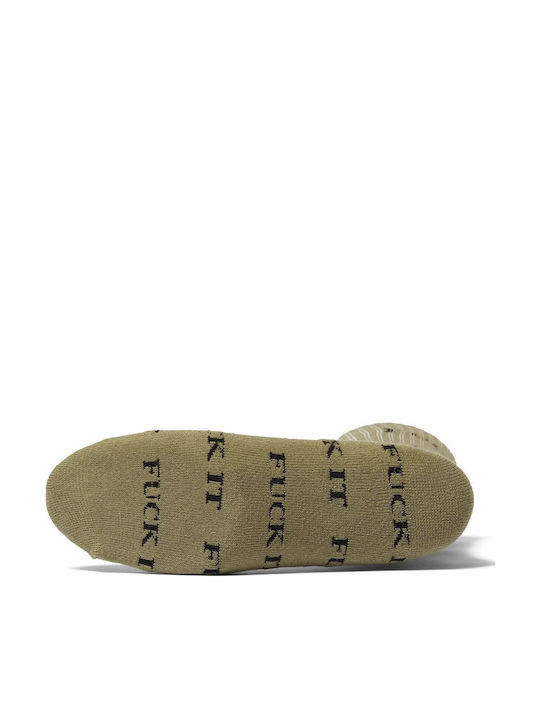 HUF Variety Men's Socks Cream-olive-brown 3Pack