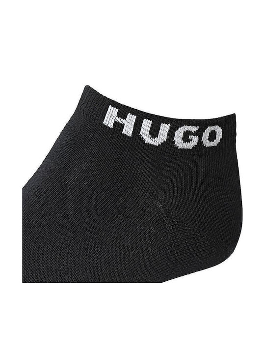 Hugo Ανδρικές Κάλτσες Μαύρες 3Pack