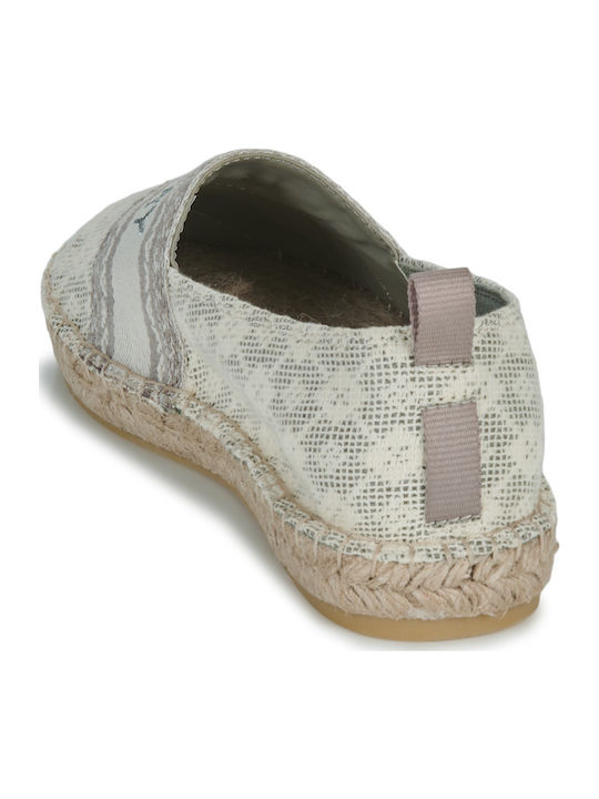 Women's Fabric Espadrilles Beige