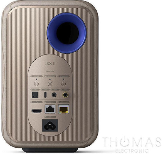 Kef LSX II Αυτοενισχυόμενα Ηχεία με Wi-Fi & Bluetooth 70W Soundwave by Terence Conran Edition