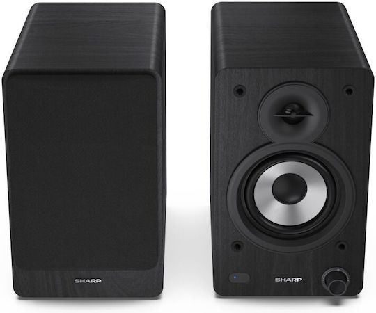 Sharp CP-SS30 Αυτοενισχυόμενο Ηχείο με Bluetooth 60W (Τεμάχιο) Μαύρο