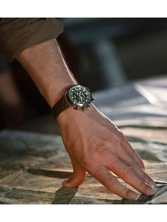 Raymond Weil Freelancer Ρολόι Αυτόματο με Δερμάτινο Λουράκι