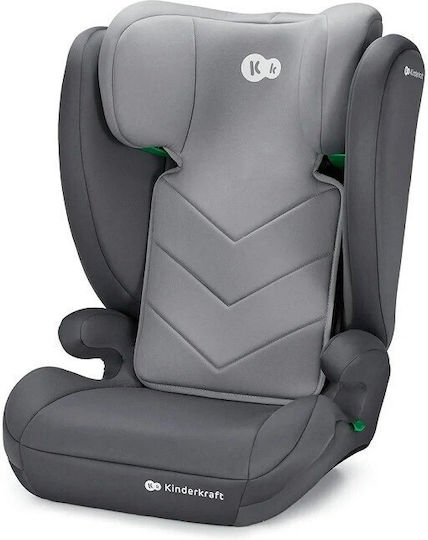 Kinderkraft I-Spark Scaun Auto pentru Copii High-back Booster i-Size Gri