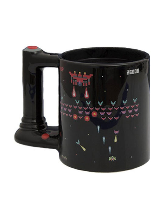 Thumbs Up Retro Arcade Mug Heat Change Mug Black 600ml 1001675