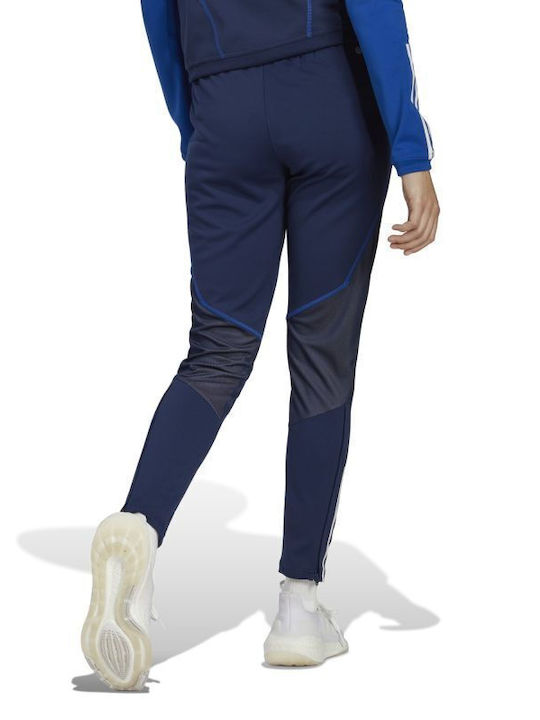 Adidas Tiro 23 Pantaloni de trening pentru femei Albastru marin