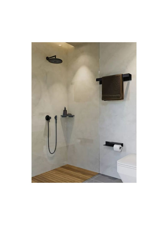 Verdi Wall-mounted Sponge Holder Metallic Black